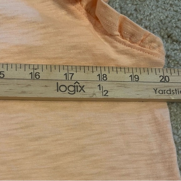 NEW Universal Thread Dress Orange T-Shirt Dress Maxi Long Length Ruffle Large - Picture 7 of 8